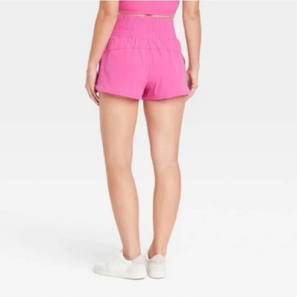 JoyLab Sunkiss Pink High Rise Athletic Shorts - Picture 3 of 5